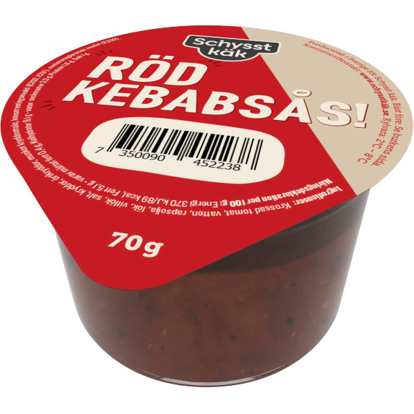 Schysst Käk Kebabsås Röd