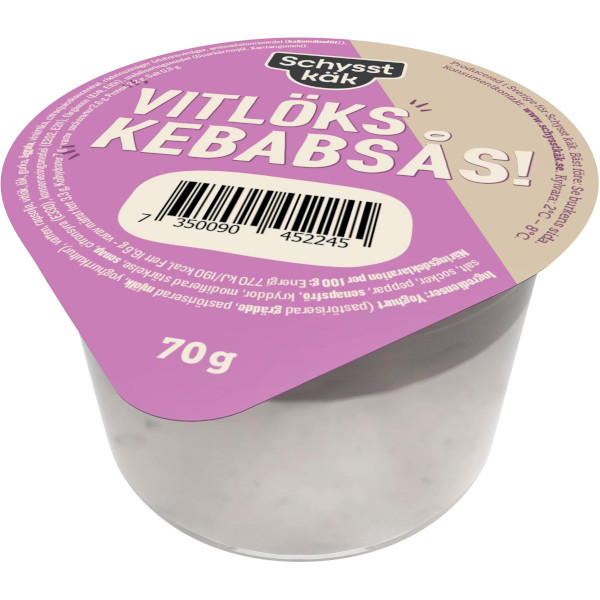 Schysst Käk Kebabsås Vitlök
