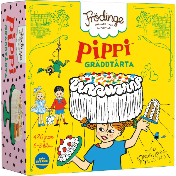 Frödinge Pippi Gräddtårta