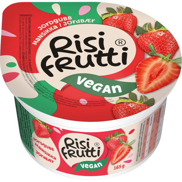 Risifrutti Mellanmål Jordgubb Vegan