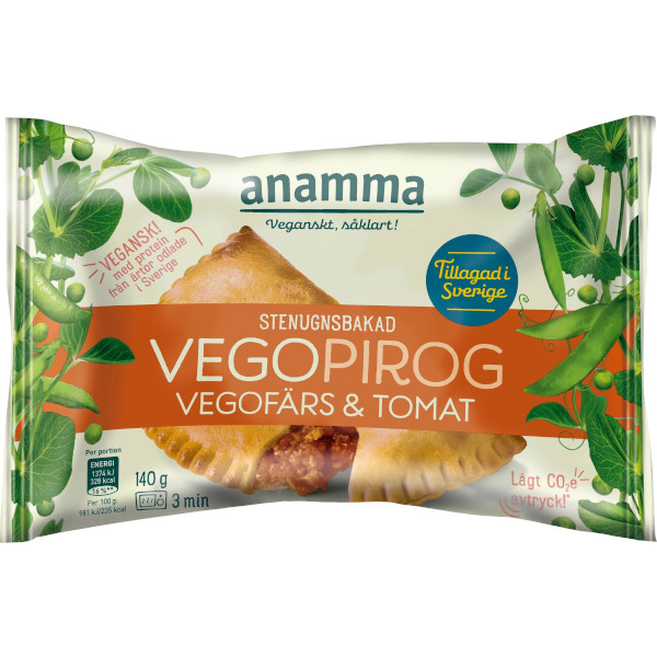 Anamma Vegopirog Vegofärs & Tomat