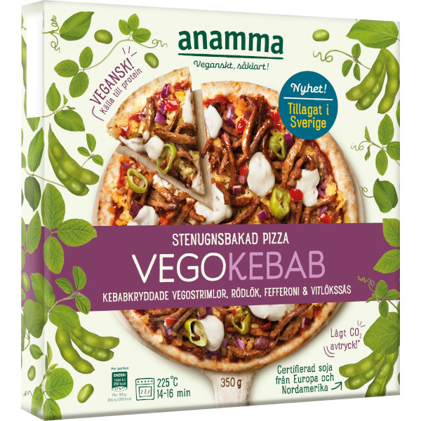 Anamma Pizza Vegokebab