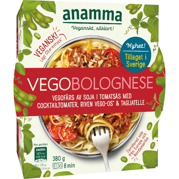 Anamma Vegobolognese