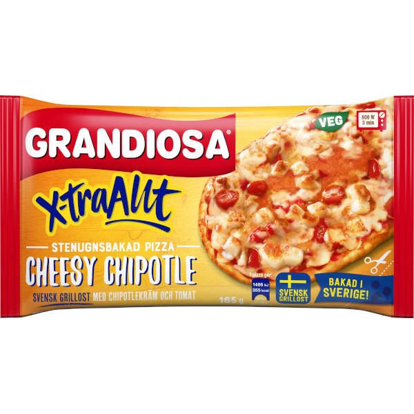 Grandiosa Minipizza X-tra Allt Cheesy Chipotle