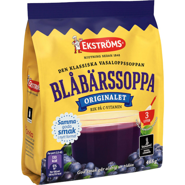 Ekströms Blåbärssoppa
