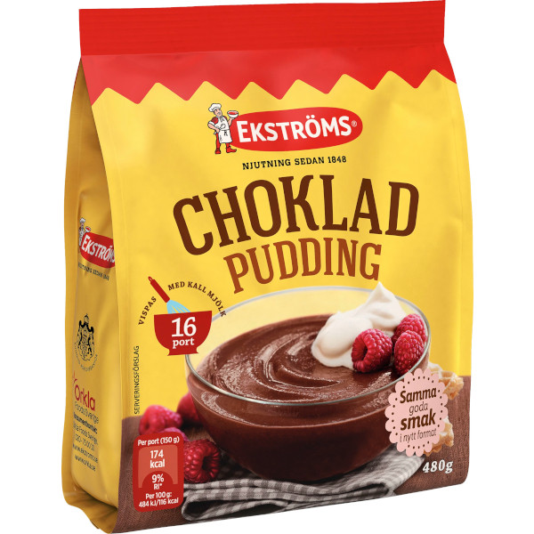 Ekströms Chokladpudding