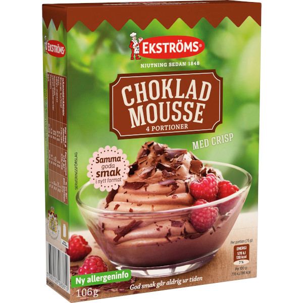 Ekströms Chokladmousse Crisp