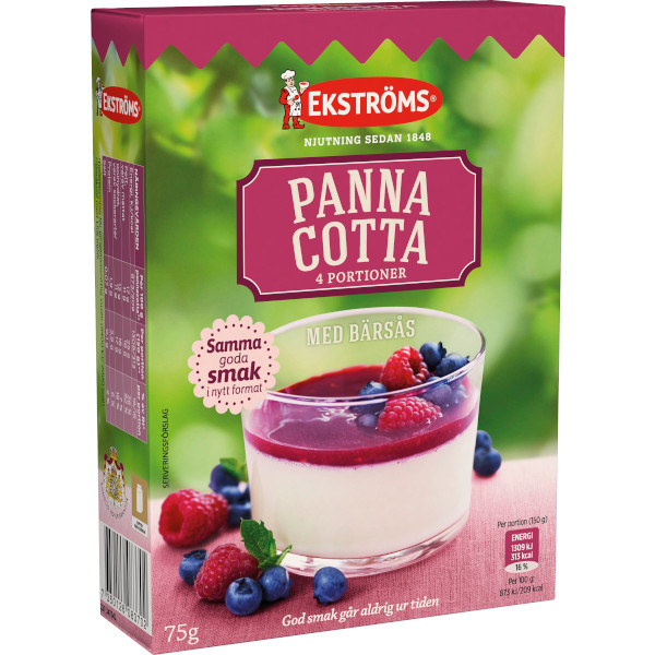 Ekströms Pannacotta Bärsås