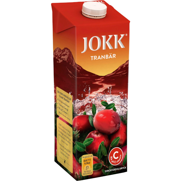 Jokk Bärdryck Tranbär