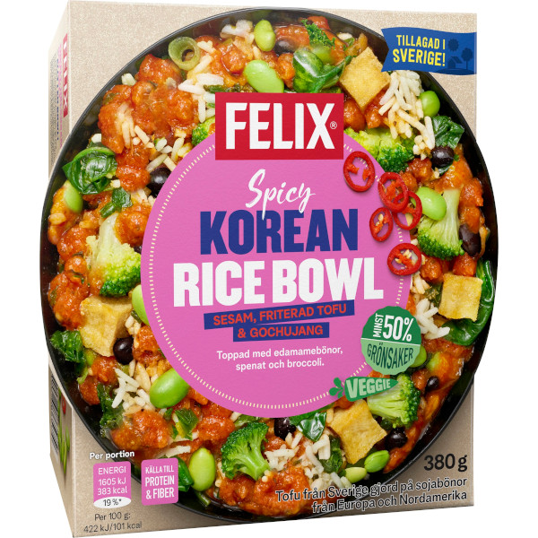 Felix Spicy Korean Rice Bowl