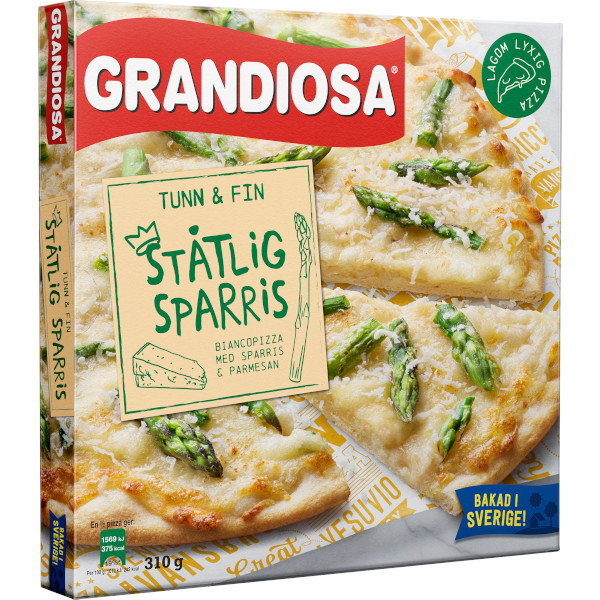 Grandiosa Pizza Tunn & Fin Ståtlig Sparris