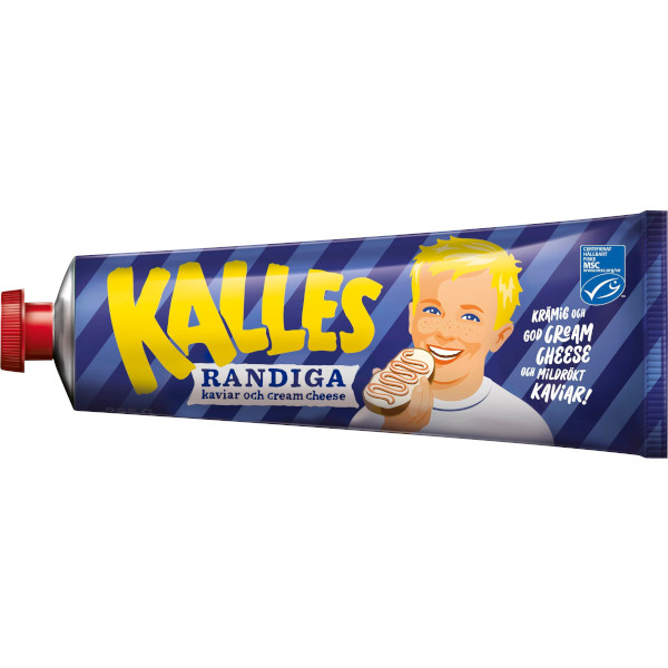 Kalles Kaviar Randiga Cream Cheese