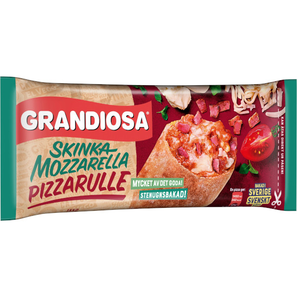 Grandiosa Pizzarulle Skinka & Mozzarella