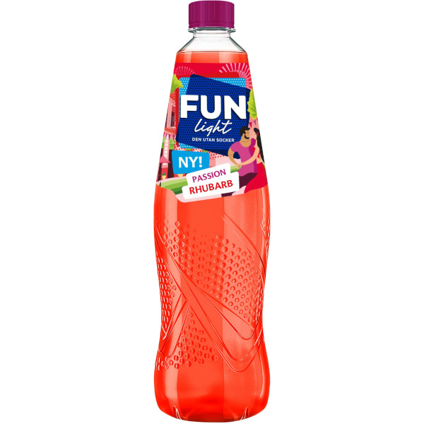 FUN Light Dryckeskoncentrat Passion Rhubarb