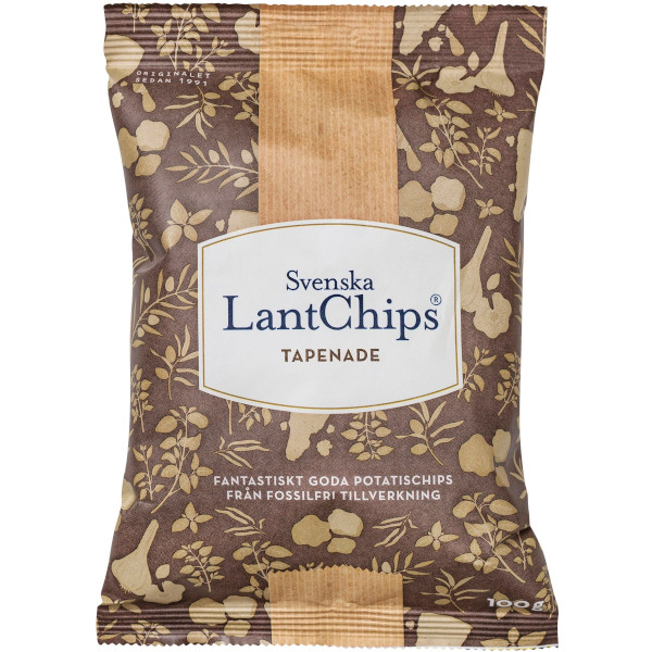Svenska Lantchips Chips Tapenade