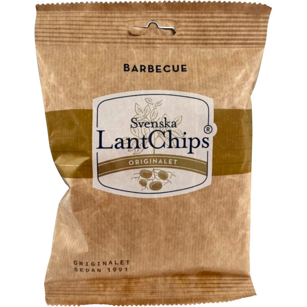 Svenska Lantchips Chips Barbecue