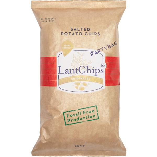 Svenska Lantchips Chips Salted