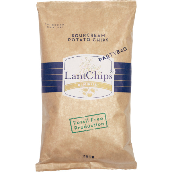 Svenska Lantchips Chips Sourcream