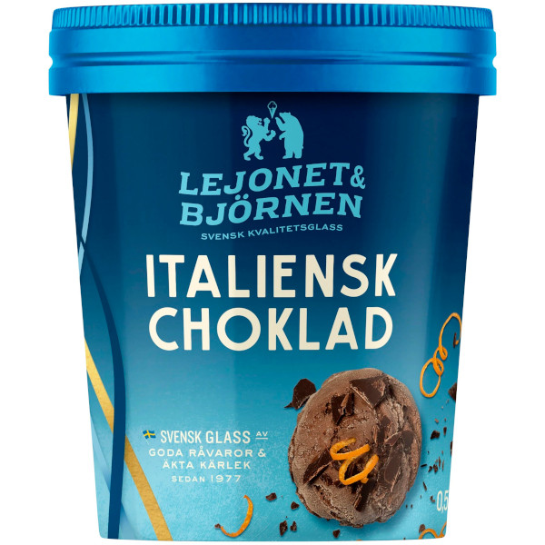 Lejonet & Björnen Glass Italiensk Choklad