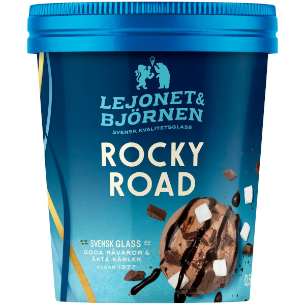 Lejonet & Björnen Glass Rocky Road