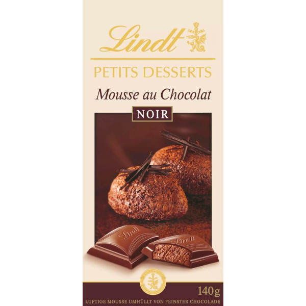 Lindt Chokladkaka Petits Desserts Mousse Noir