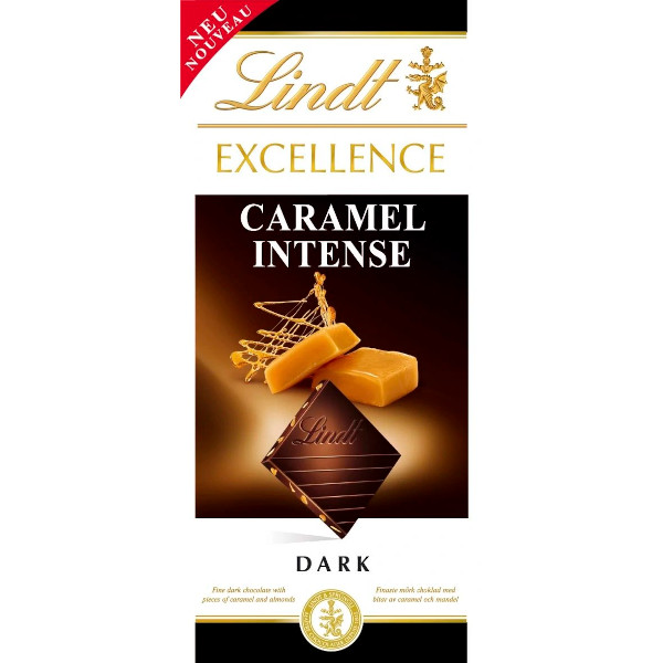 Lindt Chokladkaka Excellence Dark Caramel Intense