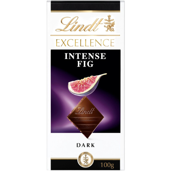 Lindt Chokladkaka Excellence Dark Intense Fig