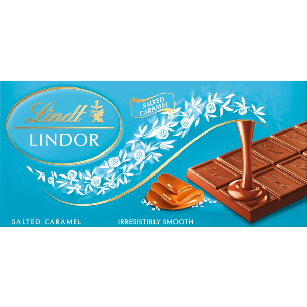 Lindt Chokladkaka Lindor Salted Caramel