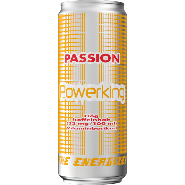 Powerking Energidryck Passion