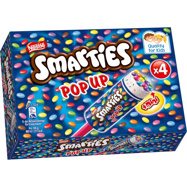 Nestlé Glasspinne Smarties Pop-Up