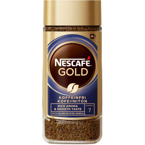 Nescafé Snabbkaffe Gold Koffeinfri