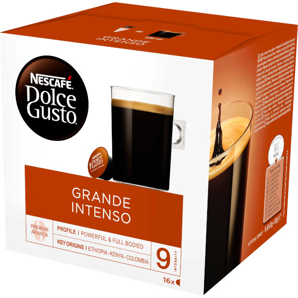 Nescafé Dolce Gusto Kapslar Grande Intenso