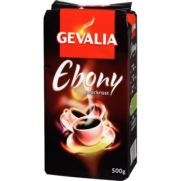 Gevalia Kaffe Ebony Mörkrost