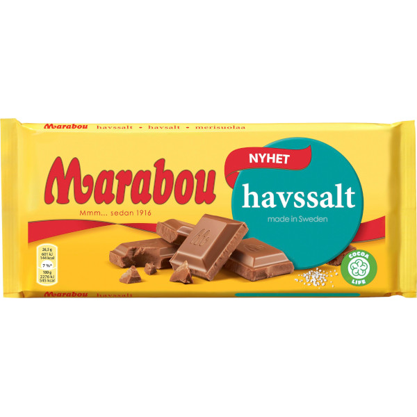 Marabou Chokladkaka Havssalt
