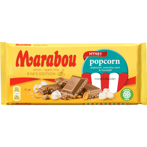 Marabou Chokladkaka Popcorn