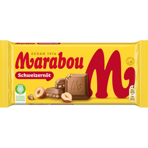 Marabou Chokladkaka Schweizernöt