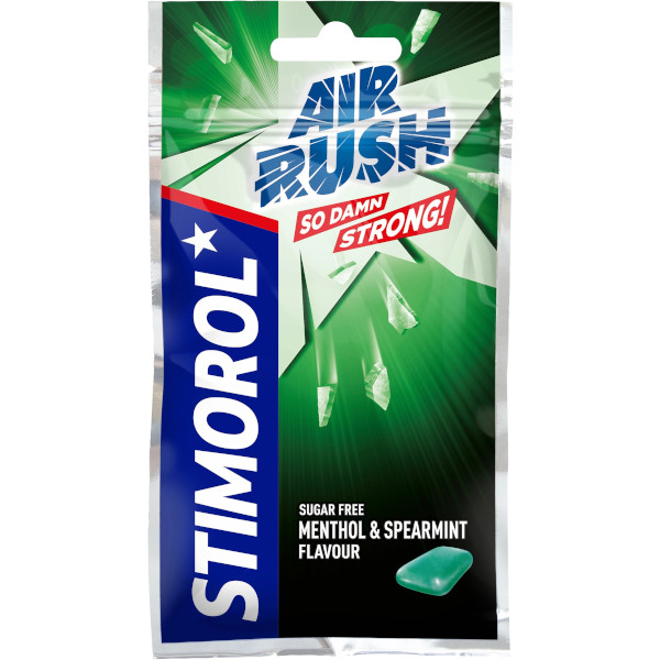 Stimorol Tuggummi Air Rush Menthol & Spearmint