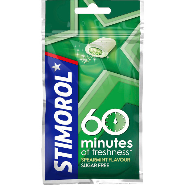 Stimorol Tuggummi 60 Minutes Spearmint