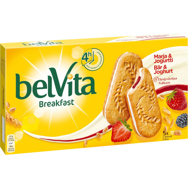 Belvita Kex Breakfast Bär & Yoghurt
