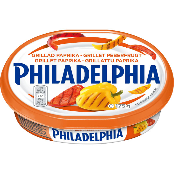 Philadelphia Färskost Grillad Paprika
