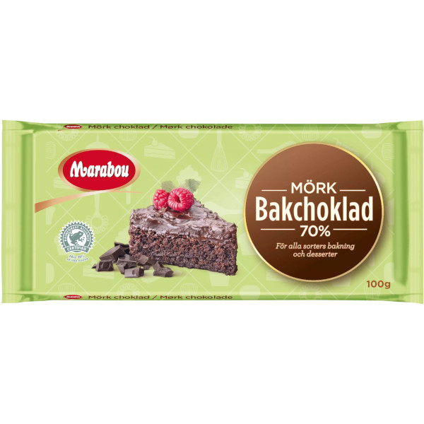 Marabou Bakchoklad Mörk 70%