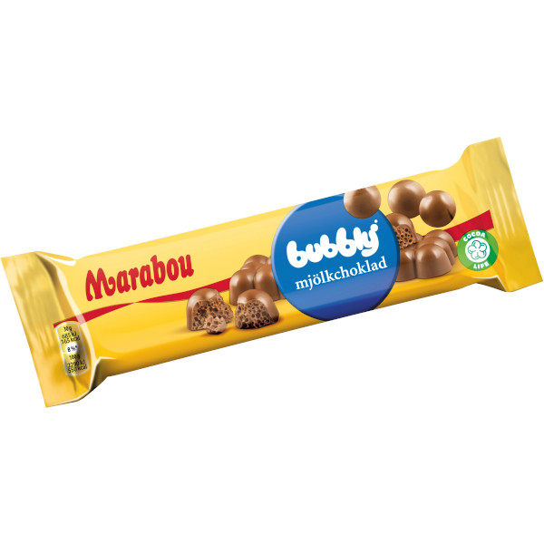 Marabou Chokladbit Mjölkchoklad Bubbly
