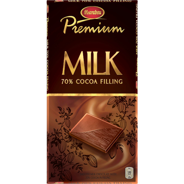 Marabou Chokladkaka Premium Milk 70%