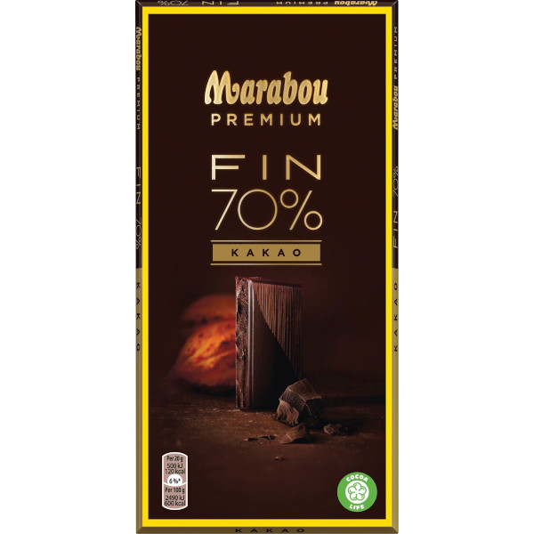 Marabou Chokladkaka Premium Fin 70% Kakao