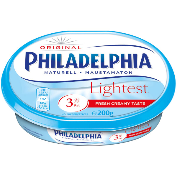 Philadelphia Färskost Naturell Lightest