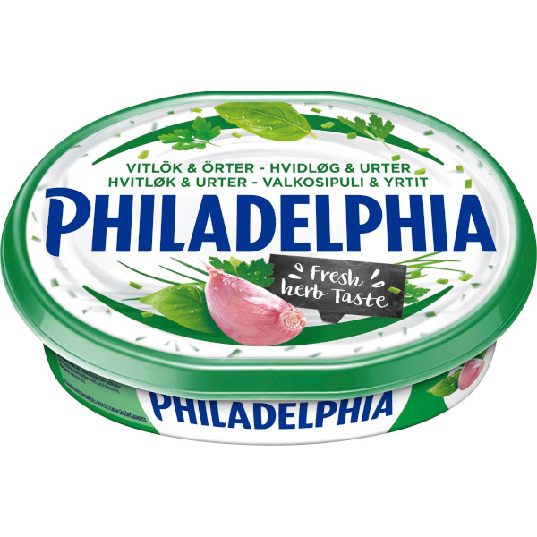 Philadelphia Färskost Vitlök & Örter