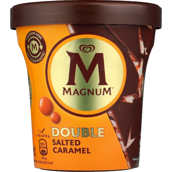 Magnum Glass Double Salted Caramel