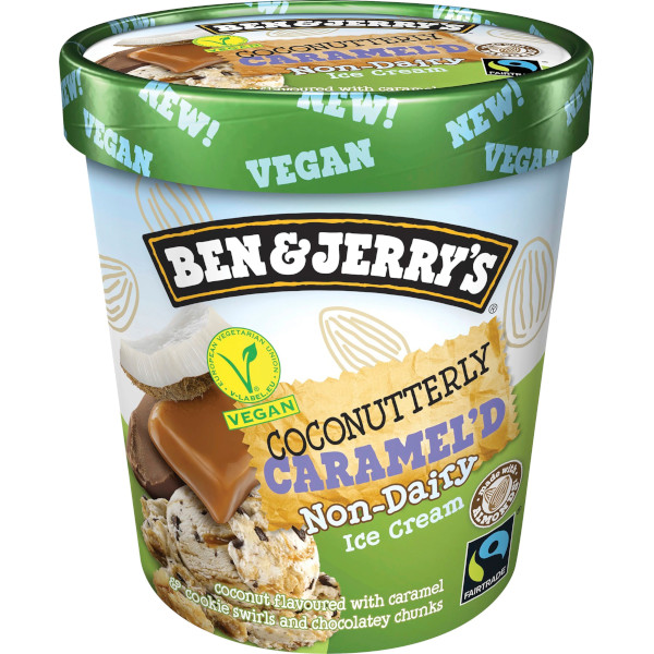 Ben & Jerry's Glass Coconutterly Caramel'd Non-Dairy