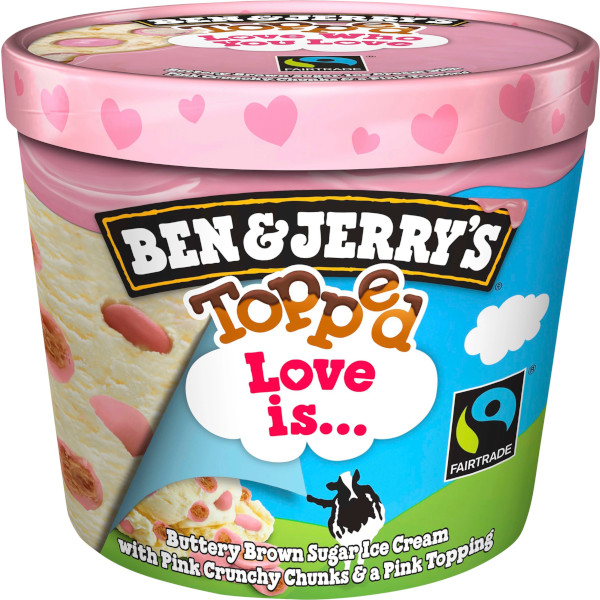 Ben & Jerry's Glass Topped Love Is…