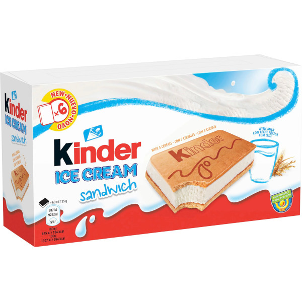Kinder Ice Cream Sandwich